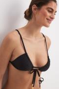 NA-KD Bikinitopp med stropper - Black