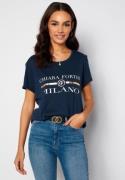 Chiara Forthi Short Sleeve Tee Navy XS