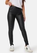 BUBBLEROOM High Waist Slim Coated Jeans  Black 42