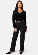 BUBBLEROOM CC Cashmere mix v-neck sweater Black S