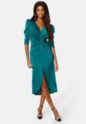 VILA Marianna V-Neck Midi Dress Shaded Spruce 38