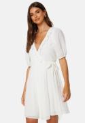 Bubbleroom Occasion Towa Frill Dress White 3XL