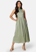 Bubbleroom Occasion Melvina Midi Dress Dusty green XS