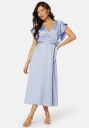 VILA Carolina S/S V-Neck Midi Dress Sweet Lavender 38