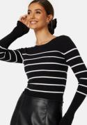 BUBBLEROOM Sabine Knitted Top Striped XS