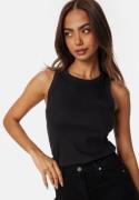 GANT High Neck Rib Tank Top Black XS