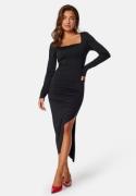 BUBBLEROOM Feya Slit Dress Black L