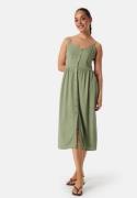 VILA Vipricil strap button dress Green 36