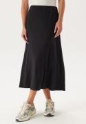 Happy Holly  Soft Midi Skirt Black 48/50