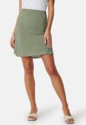 Pieces Pcnya HW Slit Skirt Hedge Green L