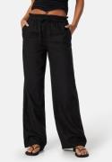 ONLY Onlcaro Wide Linen Bl Pant Black XS/32