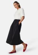 BUBBLEROOM Pocket Midi Skirt  Black XS