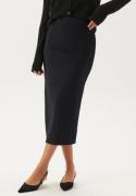 VILA Vireflecti Hw Midi Skirt Black Beauty XS