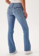 ONLY Onlblush Mw Back Pock Fla  Medium Blue Denim M/30