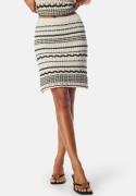 VERO MODA Vmminou Nw Short Skirt Birch Detail:w. Black M