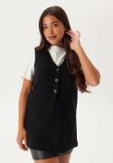 Object Collectors Item Objreynard Lo V-neck Vest Div Black L