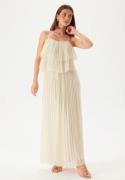 VILA Vichiffon Singlet Pleats Dress Birch 40