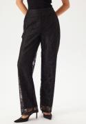 Pieces Pcbosulla Hw Lace Wide Pant Black XL