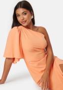 Bubbleroom Occasion One Shoulder Dress Orange 44