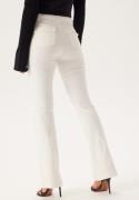 BUBBLEROOM Stretchy Back Pocket Trousers White 38