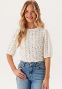 Happy Holly Broderie Anglaise Top Offwhite 32/34