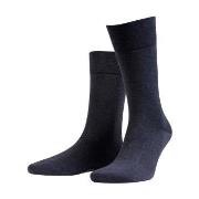 Amanda Christensen Strømper Core Ankle Socks Antracit bomull Str 43/44