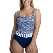 Miss Mary Azur Swimsuit Blå D/E 38 Dame