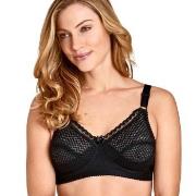 Miss Mary Cotton Dots Soft Bra BH Svart B 85 Dame