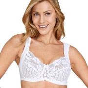 Miss Mary Jacquard And Lace Underwire Bra BH Hvit G 80 Dame