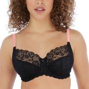 Freya BH Offbeat Undewired Side Support Bra Svart D 70 Dame