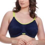 Elomi BH Energise Sports Bra Marine nylon D 95 Dame