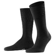 Falke Strømper Airport Sock Svart Str 45/46 Herre