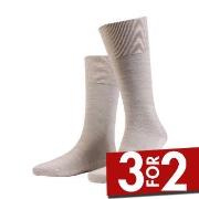 Amanda Christensen Strømper Icon Merino Wool Sock Sand Str 43/44