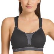 Anita BH Active Racerback Sports Bra Svart/Grå C 70 Dame