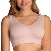 Anita Lotta Bralette BH Lysrosa nylon Medium Dame