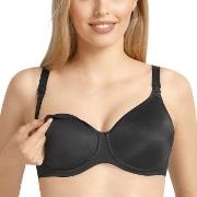 Anita BH Microfiber Underwire Nursing Bra Svart D 85 Dame