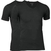 JBS 2P Bamboo T-shirt V-Neck Svart Small Herre