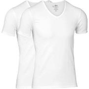 JBS 2P Bamboo T-shirt V-Neck Hvit 3XL Herre