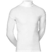 JBS Classic Roll Neck Long Sleeve Hvit bomull Medium Herre