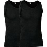 JBS 2P Organic Cotton Tank Top Svart økologisk bomull X-Large Herre