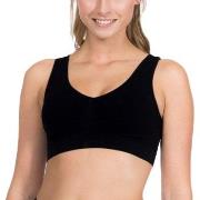 Magic BH Comfort Bra Svart nylon Large Dame