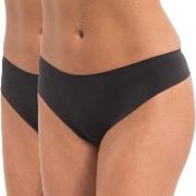 Magic Truser 2P Dream Invisibles Thong Svart XX-Large Dame