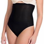 Magic Truser Hi Waist Thong Svart polyester X-Large Dame