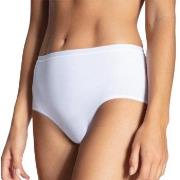 Calida Truser Natural Comfort Brief Highwaist Hvit bomull Large Dame