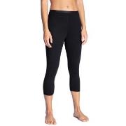 Calida Natural Comfort Capri Leggings Svart bomull Large Dame