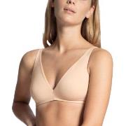 Calida BH Natural Comfort Soft Bra Beige bomull B 70 Dame