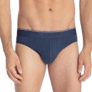 Calida Pure and Style Mini Brief Indigoblå bomull X-Large Herre