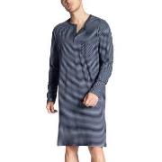 Calida Relax Streamline Nightshirt Blå bomull Large Herre