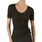 Calida Richesse Lace Short-sleeve Top Svart 40-42 Dame