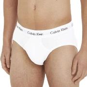 Calvin Klein 3P Cotton Stretch Hip Brief Hvit bomull X-Large Herre